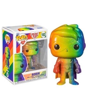Funko Pop Heroes Pride - Robin Collectible Toy.